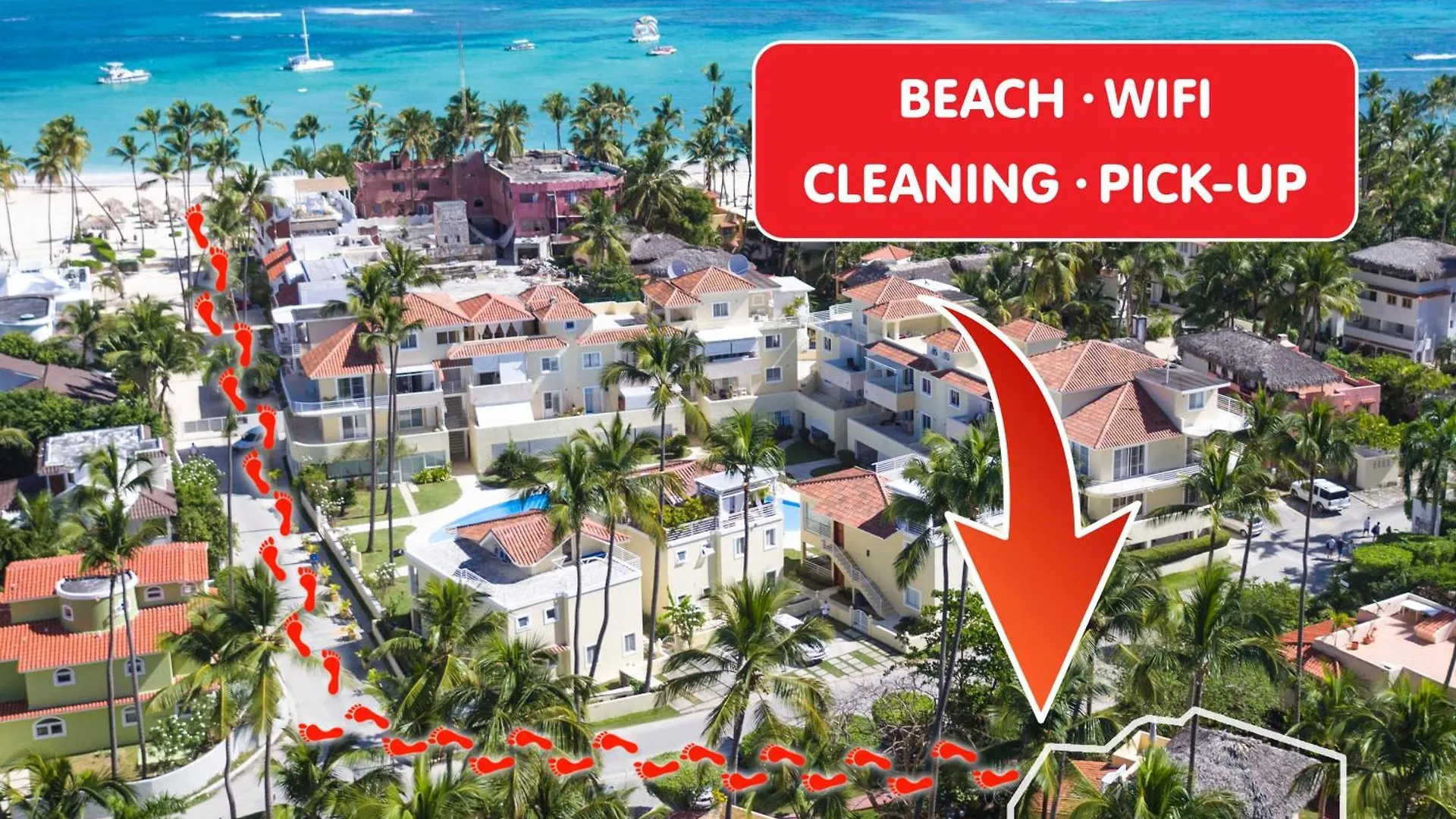 ***** Aparthotel Caribbean Village Playa Los Corales Punta Cana Dominican Republic